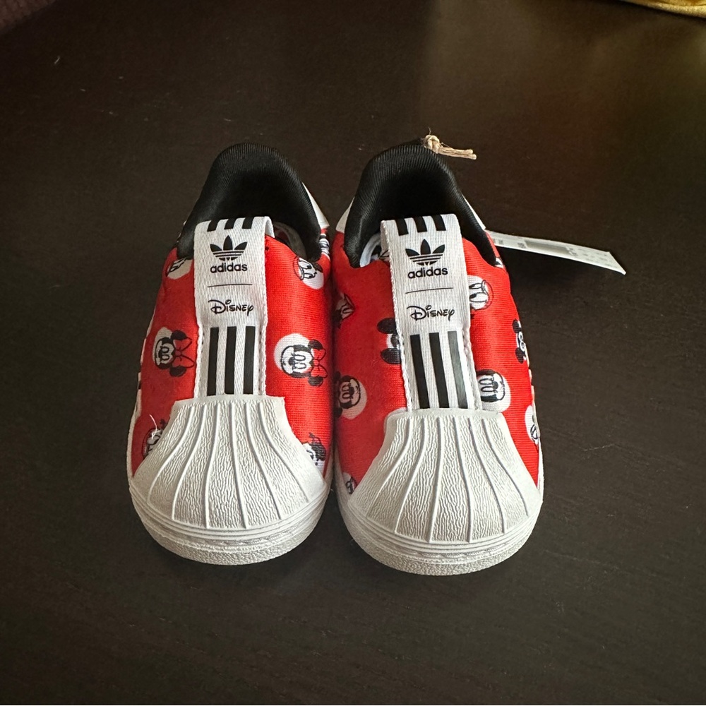 adidas Originals Superstar 360, Bright Red/White/Black, Unisex-Toddler Size 5k